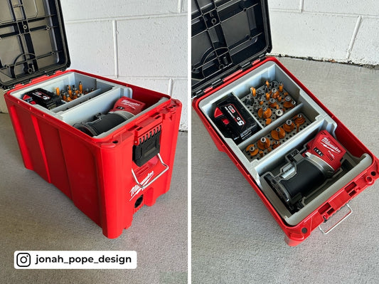 Milwaukee Packout Tool Box (Ammo Can) - M18 Router Insert (Part 1 & 2)